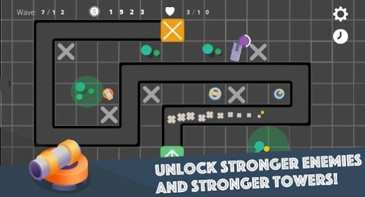 现代轻松的塔防截图 现代轻松的塔防截图