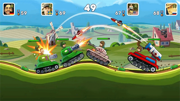 坦克对决大战截图 坦克对决大战截图