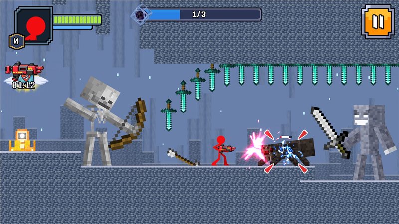 红火柴人战斗截图 红火柴人战斗截图