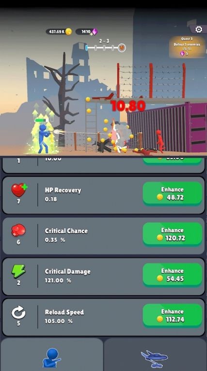 火柴人与射击截图 火柴人与射击截图