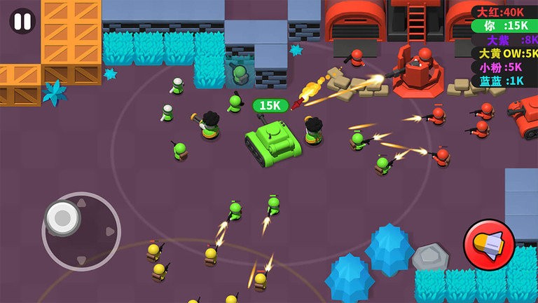 四人坦克大战截图 四人坦克大战截图