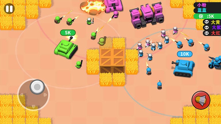 四人坦克大战截图 四人坦克大战截图