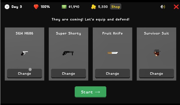 僵尸射击与防御2截图 僵尸射击与防御2截图