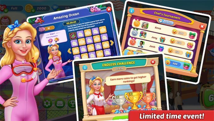 烹饪时尚厨师截图 烹饪时尚厨师截图