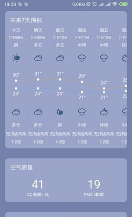 银米天气截图 银米天气截图