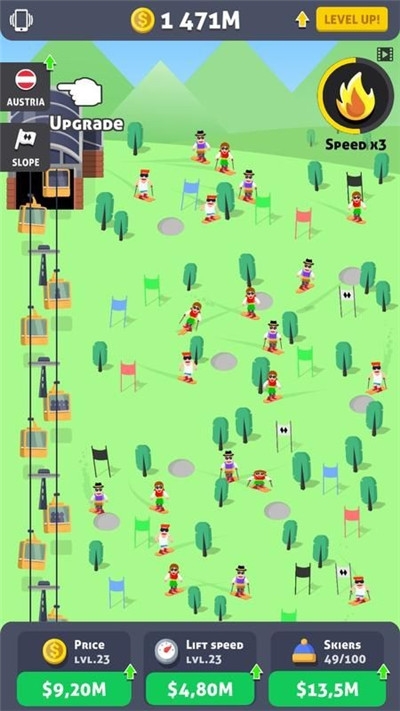 空闲滑雪大师截图 空闲滑雪大师截图