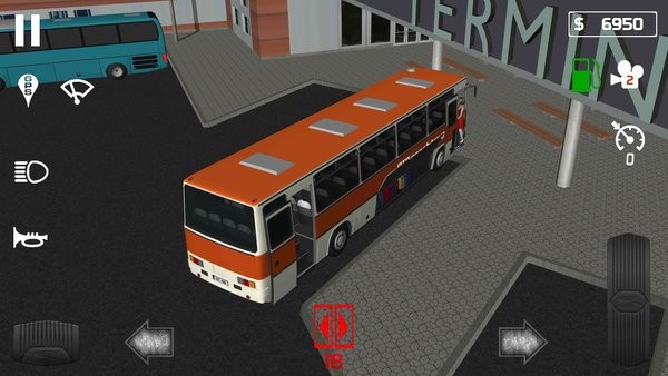 公共交通模拟截图