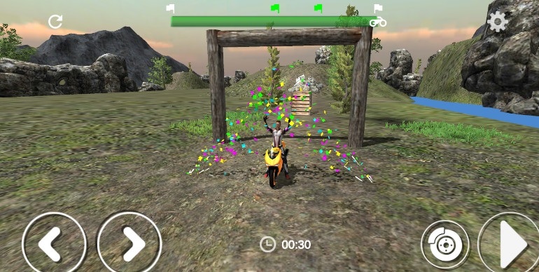 摩托山越野赛截图