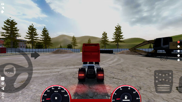 卡车司机重型货物截图