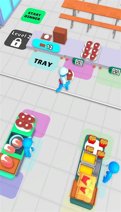 放置美食餐厅截图 放置美食餐厅截图