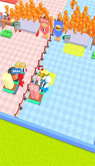 放置美食餐厅截图 放置美食餐厅截图