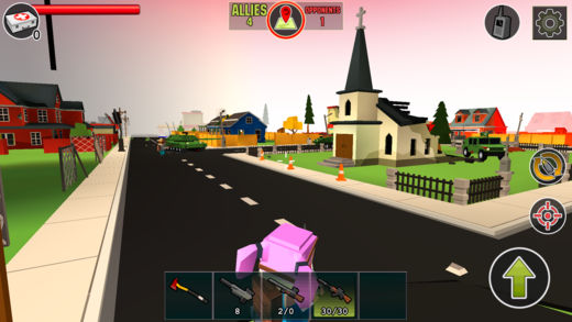 未知的像素枪战截图