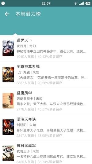 享阅小说截图 享阅小说截图