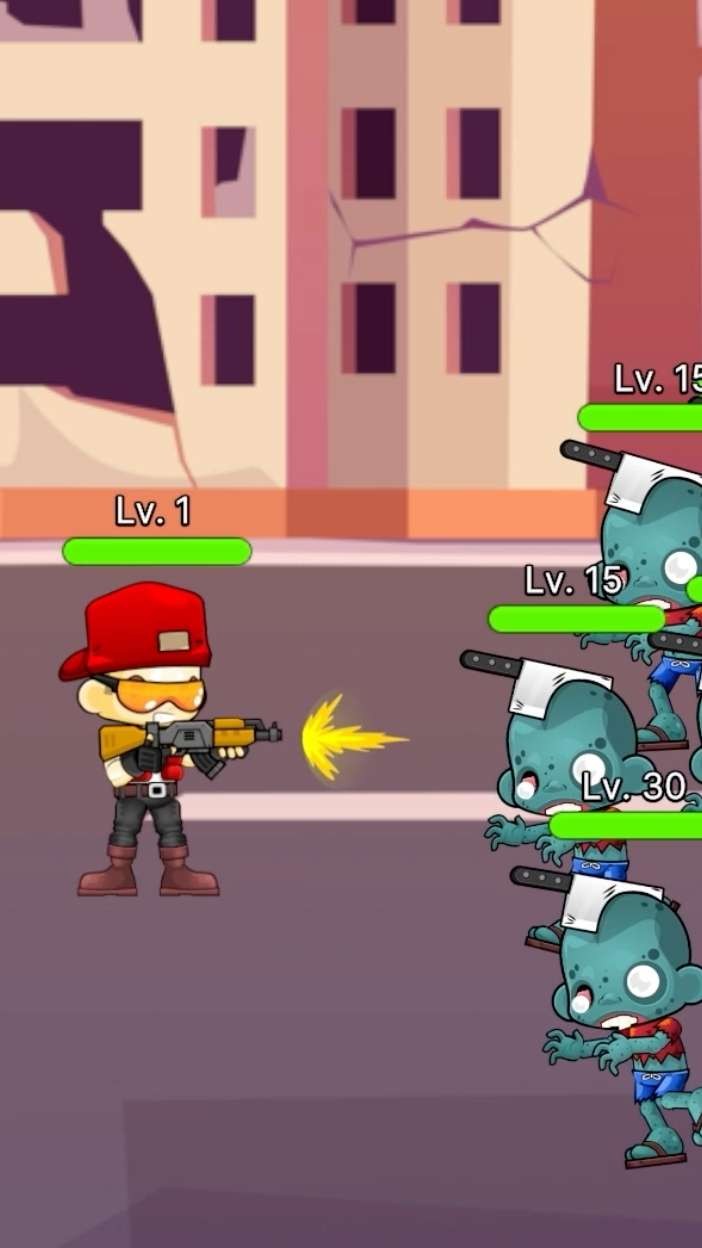 僵尸生存RPG战争截图