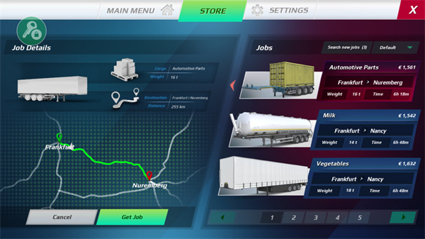欧洲卡车模拟器3 0.44.8版截图