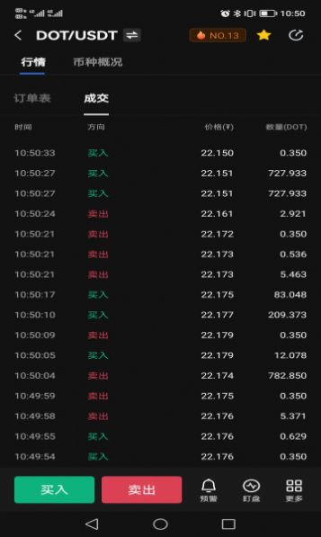 波卡币钱包截图