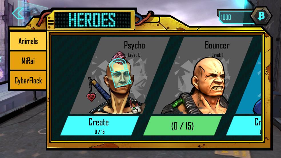 赛博朋克战场截图