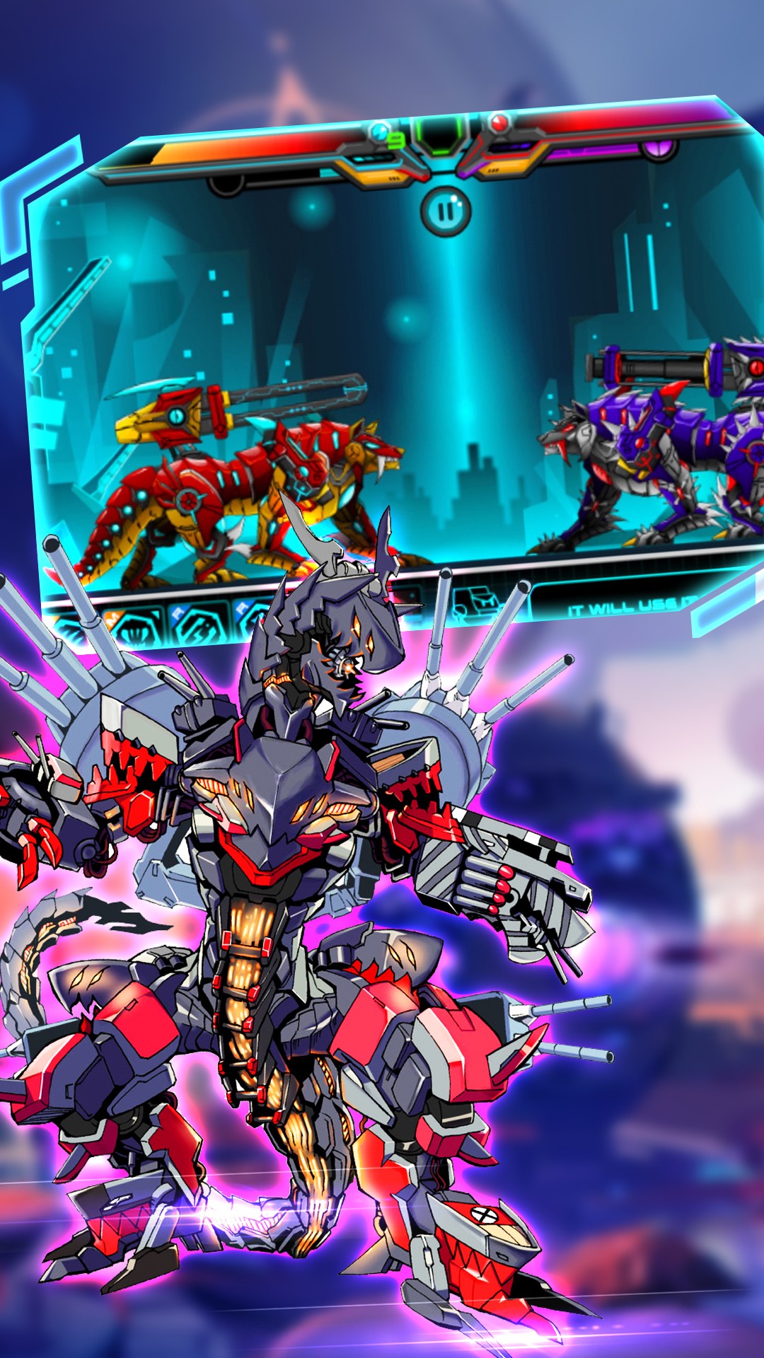 机甲恐龙战争截图 机甲恐龙战争截图