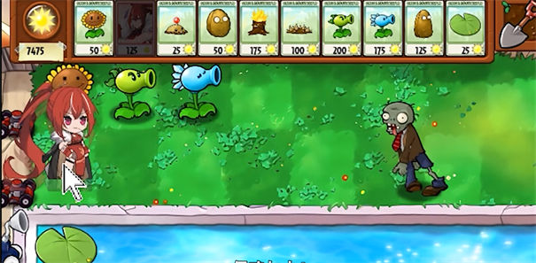 植物娘大战僵尸TV触控版截图