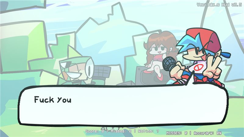 fnf迷你世界模组截图 fnf迷你世界模组截图