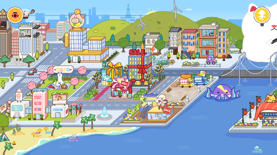 米加小镇双层健身房版截图 米加小镇双层健身房版截图