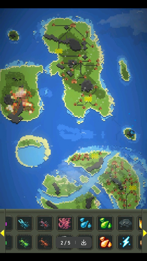 世界盒子内置地图版截图 世界盒子内置地图版截图