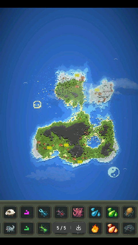 世界盒子内置地图版截图 世界盒子内置地图版截图