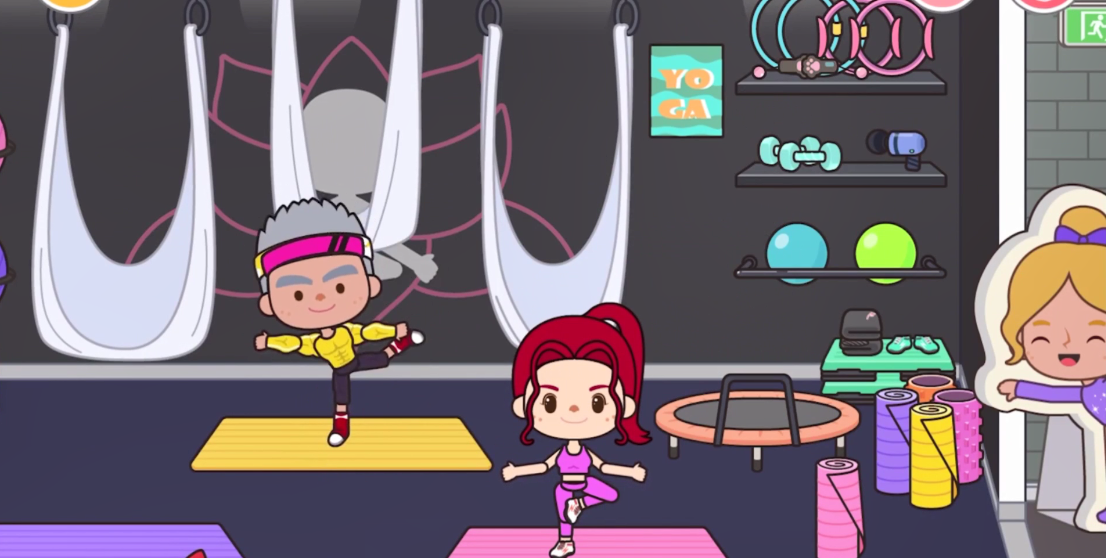 米加小镇:世界全新健身房版截图 米加小镇:世界全新健身房版截图