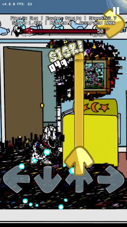 FNF击败黑暗皮卡模组截图 FNF击败黑暗皮卡模组截图