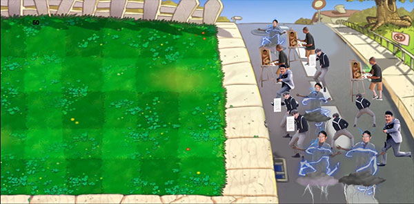 鬼畜全明星PVZ截图 鬼畜全明星PVZ截图