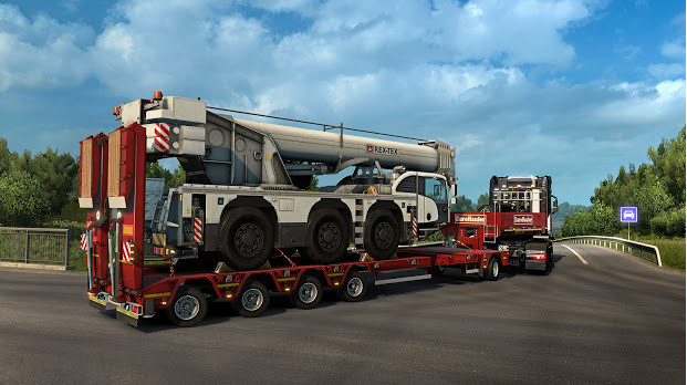 欧洲卡车模拟2mod遨游中国版截图 欧洲卡车模拟2mod遨游中国版截图