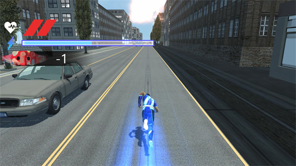 火车头撞击截图