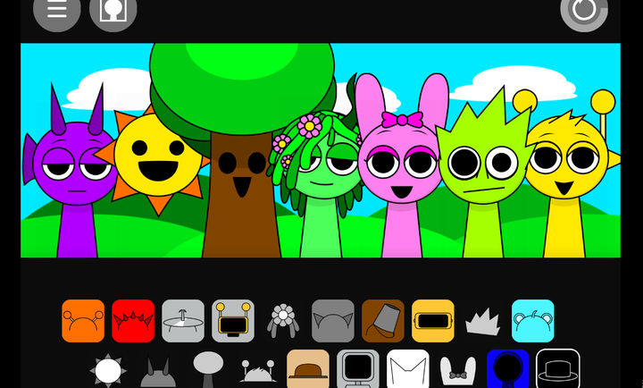 节奏盒子Sprunki&dandy模组截图 节奏盒子Sprunki&dandy模组截图