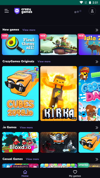 CrazyGames截图 CrazyGames截图