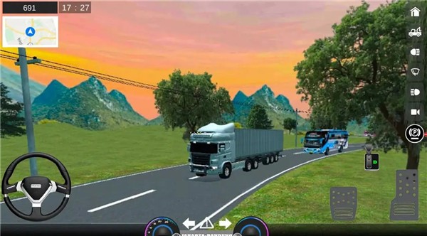 印尼卡车模拟器截图