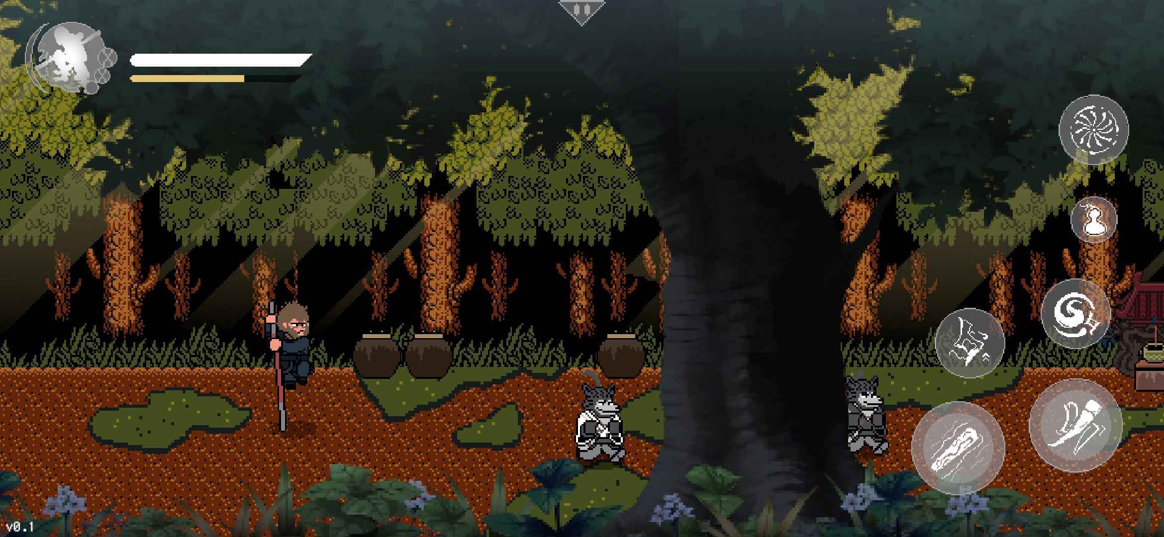 黑神话悟空像素版第二章截图 黑神话悟空像素版第二章截图