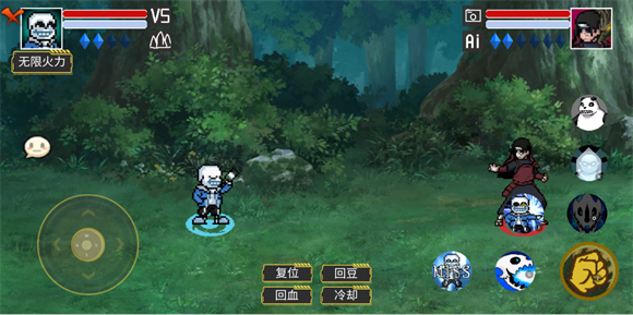 像素火影巅峰斑版截图 像素火影巅峰斑版截图