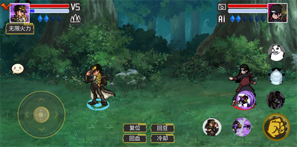 像素火影巅峰斑版截图 像素火影巅峰斑版截图