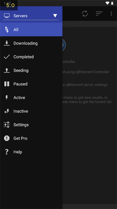 qbittorrent安卓汉化版截图 qbittorrent安卓汉化版截图