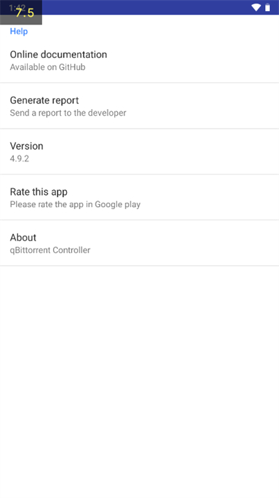 qbittorrent安卓汉化版截图 qbittorrent安卓汉化版截图