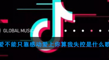 爱不能只靠感动爱上你算我失控是什么歌