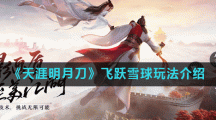 《天涯明月刀》飞跃雪球玩法介绍