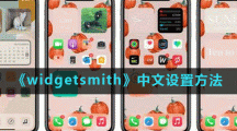 《widgetsmith》中文设置方法