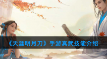 《天涯明月刀》手游真武技能介绍