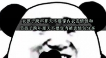 女孩子跨年那天不要穿内衣表情包和男孩子跨年那天不要穿内裤表情包分享