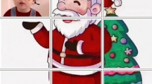 抖音圣诞老人九宫格图片分享