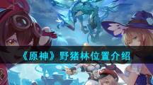 《原神》野猪林位置介绍