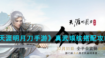 《天涯明月刀手游》真武琅纹搭配攻略