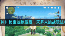 《原神》秘宝迷踪最后一天多人挑战玩法攻略