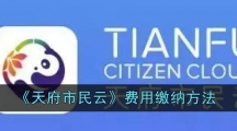 《天府市民云》费用缴纳方法